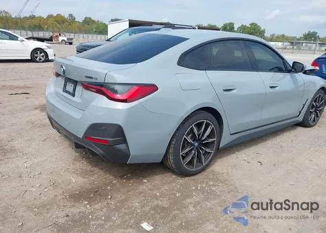 2023 BMW I4 Edrive40 z USA, uszkodzony, nr VIN WBY73AW03PFN60829